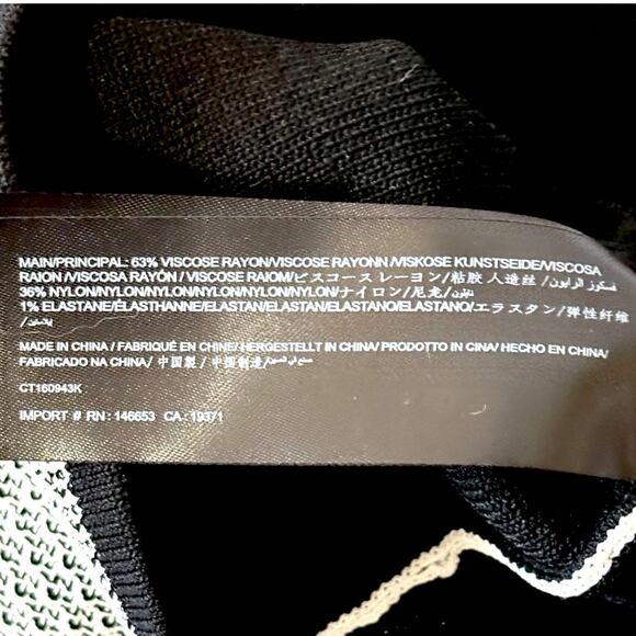 C/MEO Gray Mesh Cocktail Dress - One Shoulder w/ Bow Accent - Size Medium - Midi - Picture 3 of 13